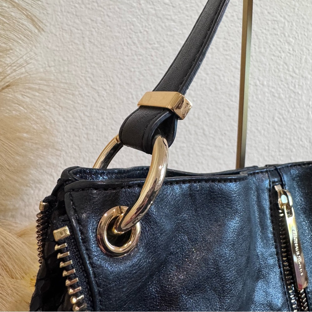 Michael Michael Kors Newman Small Python-Embossed… - image 6